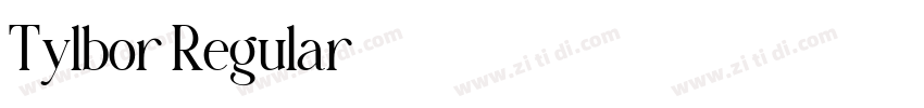 Tylbor Regular字体转换 Tylbor Regular字体转换